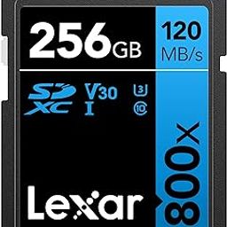 Lexar High-Performance 800x 256GB SDXC UHS-I Memory Card, C10, U3, V30, Full-HD & 4K Video, Up to 120MB/s Read, for Point-and-Shoot Cameras, Mid-Range DSLR, HD Camcorder (LSD0800256G-BNNNU)-picture-17