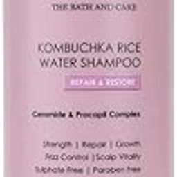 The Bath And Care Kombuchka Rice Water Shampoo – Repair & Restore | Damaged Hair, Shine Booster, (250ml)-image-42