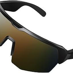 PLRJNNONEY Smart Glasses Polarized Sunglasses with V5.3Bluetooth Speaker, UV Protection and Voice Control Audio Sport Glasses Outdoor for Cycling,Baseball,Fishing,Golf,Mountain Biking,Walk,Hiking-image-34
