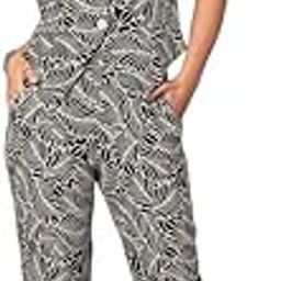 New Rayon Printed Blazer Style Top with Pant Co ord Set for Women | Women Co ord Set-image-16