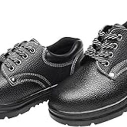 LOOM TREE® Steel Toe Leather Insulant Safety Work Shoes Industrial Construction 260mm | 1 Pair Safety Shoes-45