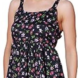 Istyle Can Fashions Floral Print Strappy Sleeveless Peplum Top for Women-picture-46