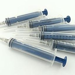 advancedestore Reusable Multiple Function Plastic Syringe with Needle-Pack of 5pcs- for REFILLING Cartridge Ink Oil Tool 10ml (ONLY Reusable for Printer Purpose for REFILLING)-39