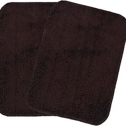 AbsorbPRO Cloud-Soft Solid Microfiber Bathmat (Pack of 2) - Your Ultimate Absorbent Mat for Bathroom, Stylish Entry Door Mat, & Secure Non-Slip Floor Mat, (Dark Brown, 35x50 cm)-image-18