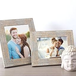 Art Street Desginer Gold Table photo frame Set of 2 antique Table Photo Frame (Gold)-21