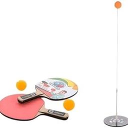 AYTGLEAM Table Tennis Trainer Toys Rackets and Balls Base Training Practice Set Outdoor Indoor Games for Boys & Girls (Multicolor)-picture-21