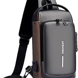 Sling Bag for Men Anti-theft Crossbody Bag Crossbody Shoulder Bag Chest Bag for Daily use Messenger Bags, Waterproof Casual Shoulder Bag Outdoor Work Hiking For Man & Woman-image-117