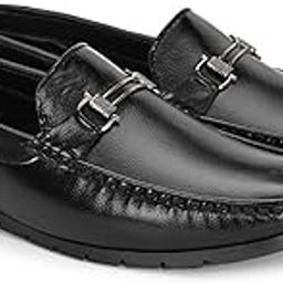 Synthetic Leather Comfortable for Men (Brown)-image-98