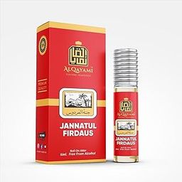 Alqayami Jannatul Firdaus Roll On Attar, 6ml, Alcohol-Free Premium Perfume Fragrance-image-96