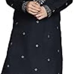 Men's Sequins Embroidered Kurta With Pyjama.-12