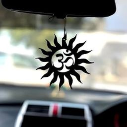 MASTANO Acrylic Fancy Dream Catchers for Car Hanging Ornament | Elevate Car,Home,Office & Garden D�cor | Divine God Elegance | Positive Vibes Mirror Decor Hand Made Gift (OM Shiva)-image-12
