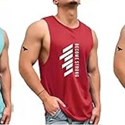 Regular Fit Vets for Men Multiporpose Sando for Men for Use in Gym, Running, Outdoor Baniyan for Men Sleeveless Undershirts for Men-image-99
