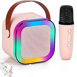 TREND FUSION Wireless Bluetooth Karaoke Mic for Kids with Dynamic Lights | USB-C Rechargeable, Portable & Fun for Home, Outdoor, and Travel | Perfect for Boys and Girls Ages 3-9 | Multicolor-image-68