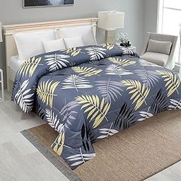 KIAAKSH Super Premium Quilt Cover Single Bed with Zipper Blanket Cover/rajai Cover/Comforter Cover/Duvet Cover King Size Glace Cotton Warm Stuff (King Size Dohars) 60x90 Inches SN- 05-image-60