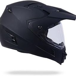 HIKER by VARROC | Meteor Full Face Helmet for Men and Women, ISI Certified Flip-Up Helmet Lightweight Polycarbonate Visor for Clear Visibility, Easy to Maintain (Size: L, 600MM, Matt Black)-image-34