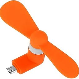 Drumstone 𝟭𝟓-𝐘𝐞𝐚𝐫 𝐖𝐚𝐫𝐫𝐚𝐧𝐭𝐲 - 2-in-1 Portable Electric Hand Micro USB Mini Fan | for Mobile, Laptop, Desktop, Power Bank – | Great Gift for Hot Days-15