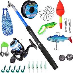 Fishing Set Combo Rod Reel 6 feet-image-14