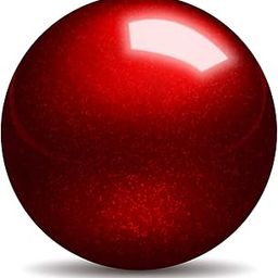 ELECOM-Japan Brand Ball for Trackball, Fit in Elecom 34mm Trackball (Red) M-B1RD-1