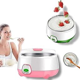 Automatic Yogurt Maker Machine With Stainless Steel Inner Container with temperature control, Automatic Curd & Home DIY Dahi maker Container (Multicolor)-10