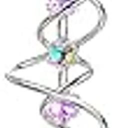 H&D HYALINE & DORA 21inch Crystal Suncatcher for Window Hanging Double-Spiral Design Gazing Ball Spiral Tail Wind Spinners Sun Catchers Rainbow Maker Indoor Outdoor Christmas Decoration-image-71