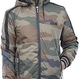 Printed Men Wind Cheater (MPWS19980ARMY_42)-35