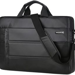 Probus Traveller Business Laptop Sleeve Sling Bag with Shoulder Strap for 13.3/15.6 inch Laptop (Black, 15.6 Inch)-25