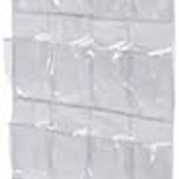 3x24Grid Over The Door Shoe Organizer Rack Hanging Storage Space Saver Hanger White-image-70