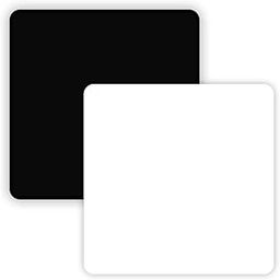 BIGIMALL Black and White Acrylic Display Boards for Tabletop Product Photography - Reflective Finish Background 12 X 12 inch Sheet-picture-11