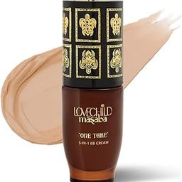 LoveChild Masaba One Take 5 in 1 BB Cream For Light Skin Tone, Benefits of Serum, Primer, Moisturizer, Concealer & SPF 20 PA ++ Matte Finish All-in-One Tint for Flawless Skin, Sweet Susie 30ml-44
