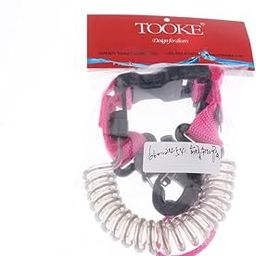 THE STYLE SUTRA Scuba Diving Elastic Spring Coil Torch Lanyard Quick Release Buckle Pink B-image-65