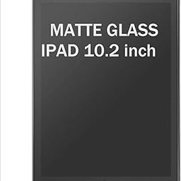 TECHSHIELD Tempered Glass Matte Screen Protector Compatible For Ipad 7Th/ 8Th/9Th Generation (10.2 Inches, 2021/2020/2019 Release) Transparent-11