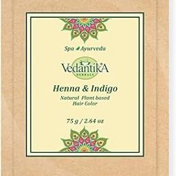 Vedantika Herbals Henna & Indigo Hair color | All Natural Color for Black and Dark Hair | Man woaman | Beard Dye Color |-image-41