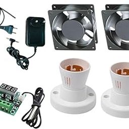 XH-W1209 KIT humidity temperature controller 2 FAN 1 ADAPTER 2 hodler 1, 2 pin-13