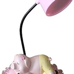 GeekGoodies Animal Pig Decorative Showpiece with Table/Desk Lamp-image-10