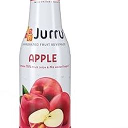 JURRU Apple Fruit Soda 12-Pack | No Added Sugar, Natural Sweetness | Premium Sparkling Drink with Vitamins C, B3, B6 | 12 x 250 ml Bottles-picture-10