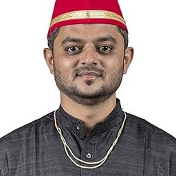 Traditional Handstitched Ready to Wear Typical Maharashtrain Red Topi (Turban) with Golden Border for Wedding/Traditional Functio-image-94