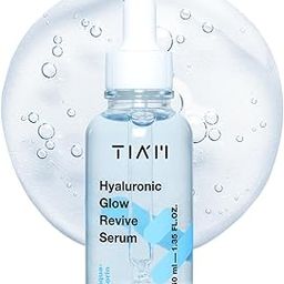 TIA'M Hyaluronic Glow Revive Face Serum 40ml, Korean Lightweight Hydrating Serum with Panthenol, Day & Night Skincare for Combination & Sensitive Skin-image-73