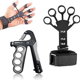 FINGER COUNTER HAND GRIPPER|00KG|BLACK|1 PIECE NEW FINGER EXERCISER| FOR BOTH MEN AND WOMEN.COMBO KIT.-image-89