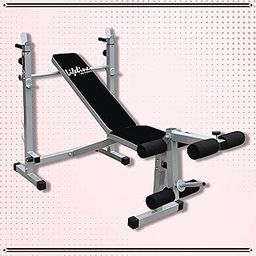 Lifeline Multi Adjustable Bench Flat, Incline Decline Bench for Full Body Home Gym Workout, Free Installation Assistance (Without Dumbbell Fly)-picture-3