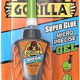 Gorilla Micro Precise Super Glue Gel, 5.5 Gram, Clear, (Pack of 1)-image-2