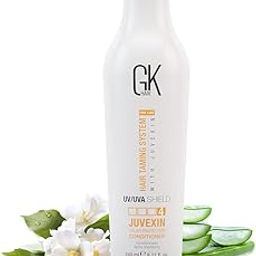 GK Hair Global Keratin UV Color Shield Conditioner 240 ml - Deep Cleansing Color & Sun Heat Protection For Color Treated Dry Damage Frizzy Hair - Sulfate Paraben Free Conditioner-image-24