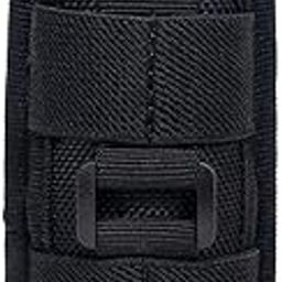 CALANDIS® Flashlight Pouch Holster Belt Carry Case Holder W/360 Degrees Rotating Clip | Nylon | 1x Flashlight Pouch-36