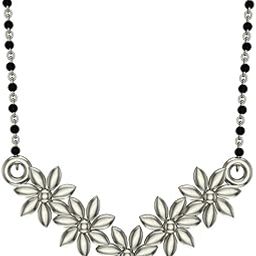 14k/18k/22k Yellow/White/Rose Gold Mangalsutra for Women-image-71