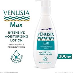 Dr. Reddy’s Venusia Max Intensive Moisturizing Lotion | Paraben Free Body Lotion For Dry Skin | Moisturizer Infused With Shea Butter & Cocoa Butter | 300g-image-4