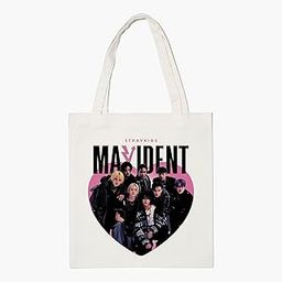 K Pop Stray Kids Maxident Album 2022 Tote Bag for College, Travelling, Shopping, Office, Beach & Daily Use, Ecofriendly & Reusable, Premium Canvas Cotton-image-86