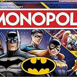 Monopoly Batman Edition Board Game | Monopoly Game for Batman Fans | Ages 8 and Up | 2 to 4 Players | Family Games | Strategy Games for Kids and Adults-19