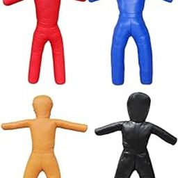 CALANDIS™ Fighting Training Dummy Unfilled Adults Brazilian Jiu Jitsu Dummy for Boxing Red | Dummies | Training Equipment & Supplies | Boxing, Martial Arts & MMA-image-24