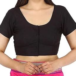 Paresh Daily Use/Cotton Blouse/Regular Wear Black Colour Blouse 1 pcs-image-28