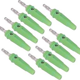 Banana Plug Terminals, 4mm Banana Plug Connector Rugged Stable Current Transmission for Industrial Equipment(Green)-image-3