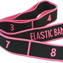 The Style Sutra Yoga Stretch Strap Portable Yoga Resistance Band for Stretching Home Pilates Pink|Sporting Goods | Fitness, Running & Yoga | Yoga & Pilates | Yoga Straps-image-92